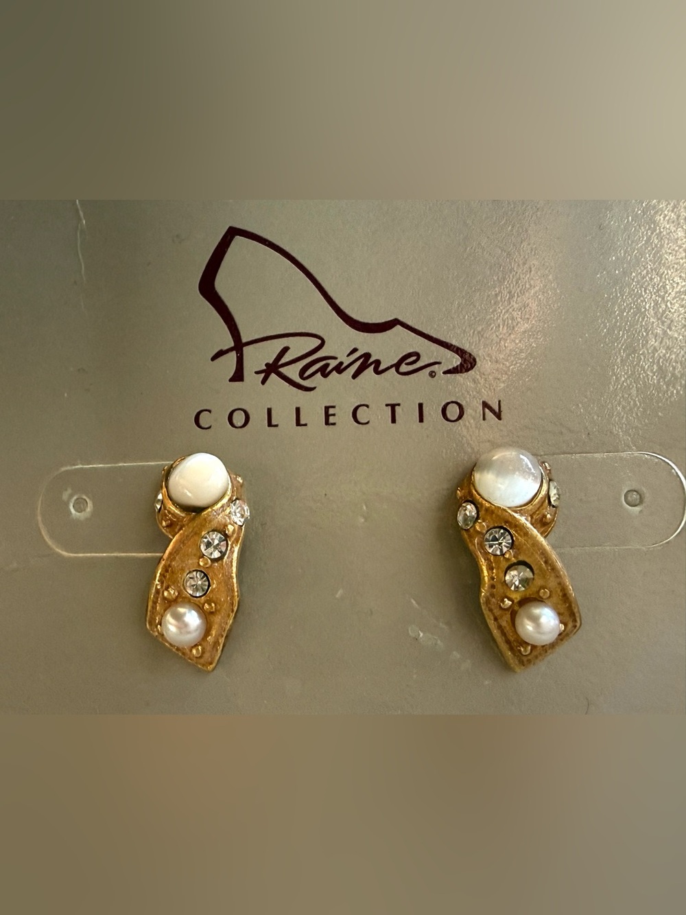 Vintage 1999 Raine Collection Edwardian Gold Plated Sterling Silver